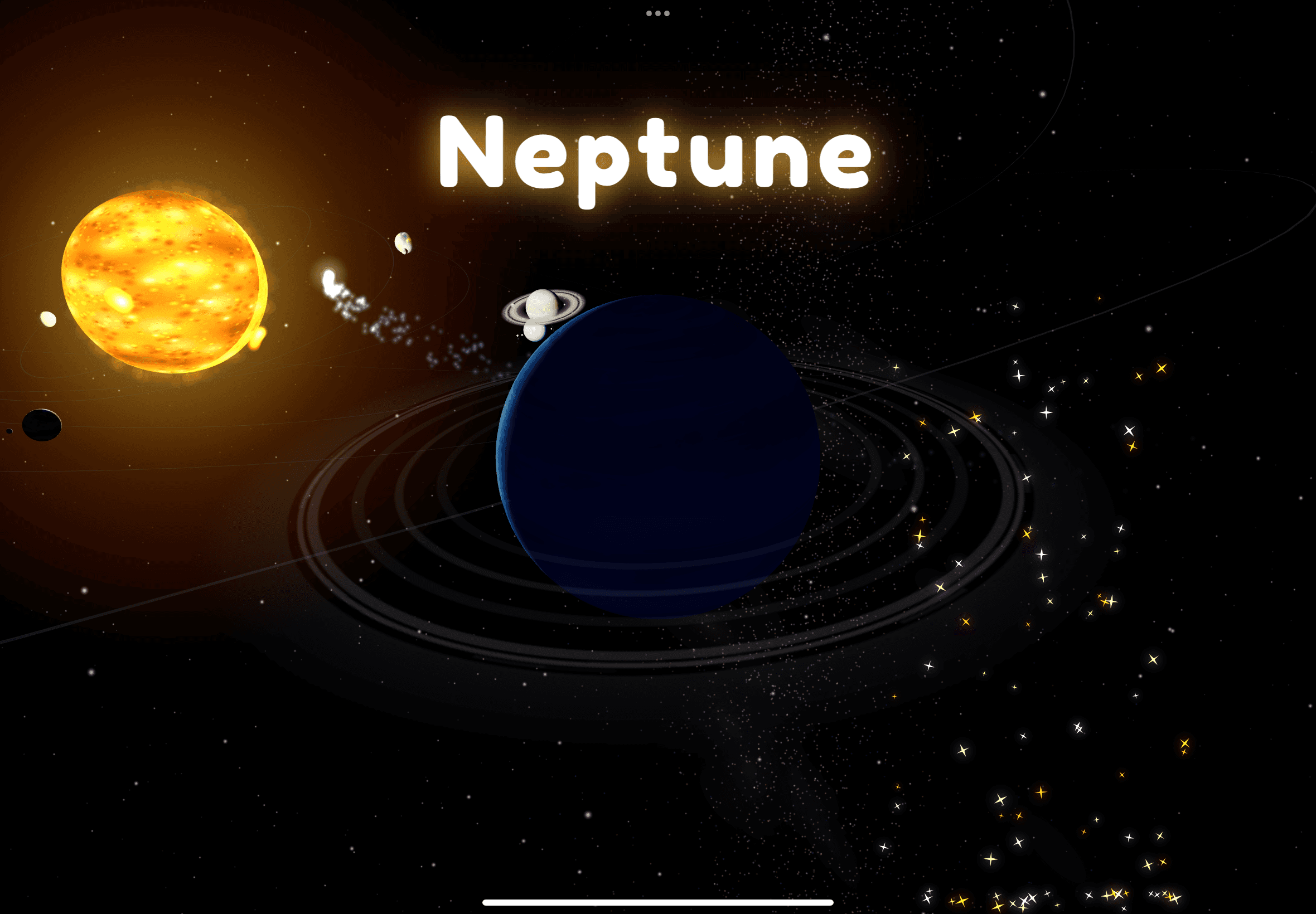 Neptune in Touch & Sparkle Planets